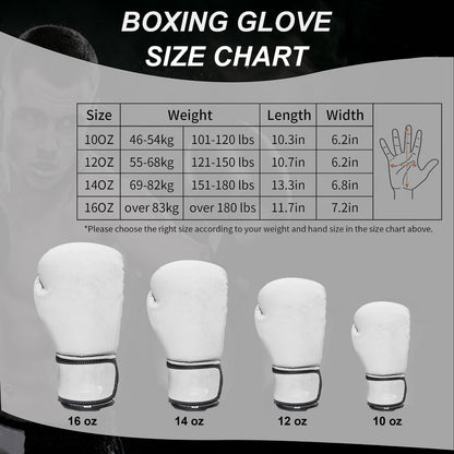 Custom Name & Logo - Traning Boxing Gloves For Boxing MMA Muay Thai Bag workout - Training & Competition