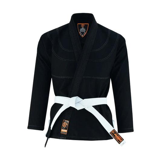 JAGUAR PRO GEAR - Regular Brazilian Jiu Jitsu Gi Top Black - IBJJF Compliant