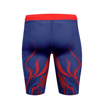 BLUELINE - Premium Sublimated Compression Short Unisex