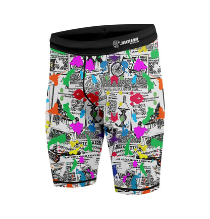 STREET ANGELES - Premium Sublimated Compression Short Unisex