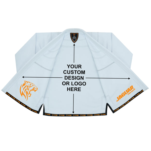 Jaguar Pro Gear – Custom Inner Sublimation With Name And Logo - Pro Brazilian Jiu Jitsu BJJ Kimono Gi Uniform