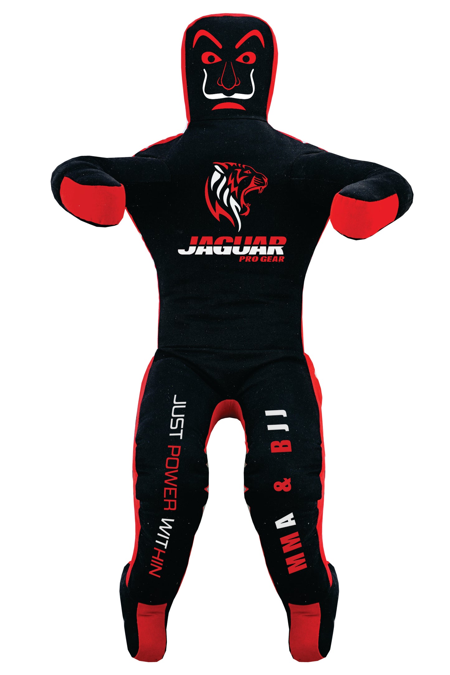 JAGUAR PRO GEAR - Jiu Jitsu MMA Grappling Sit Action Dummy Judo Martial Art Punching 6FT Unfilled