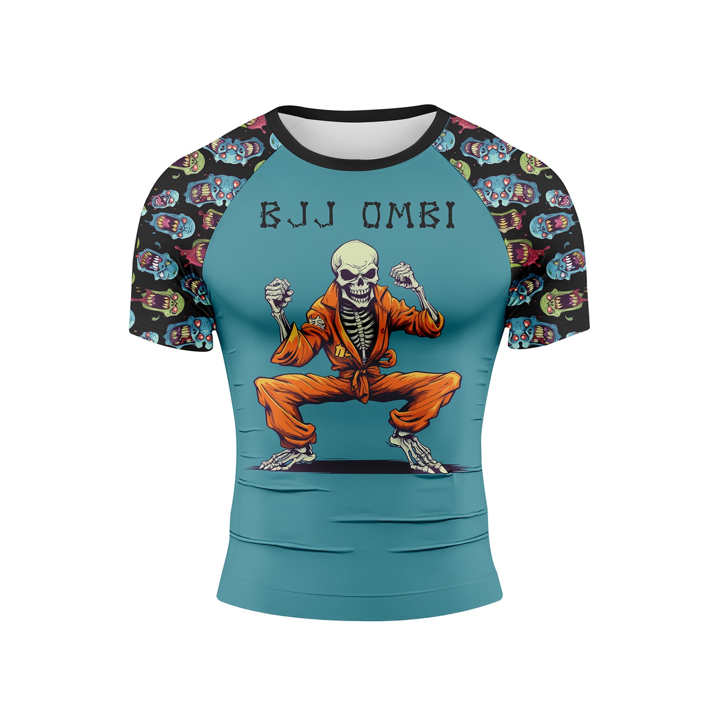 BJJ OMBI - Premium Sublimated Rashguard Kids Adults Unisex