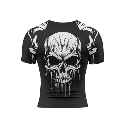 THE SKULL - Premium Sublimated Rashguard Kids Adults Unisex