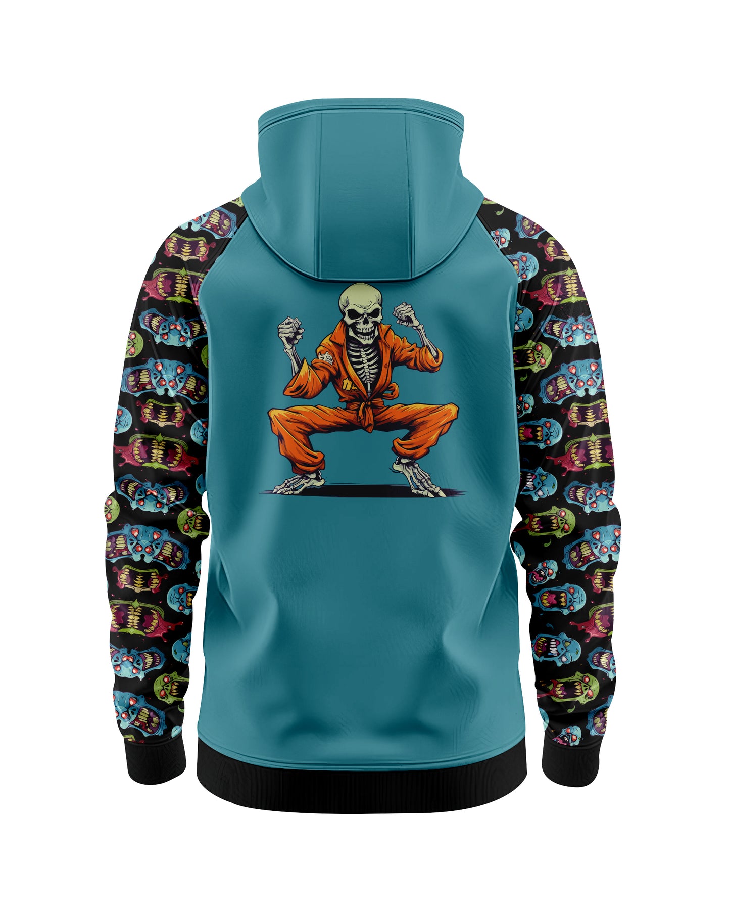 Jaguar Pro Gear – BJJ OMBI Zip Up Sublimated 3D Animation Hoodie | Unisex Kids & Adults