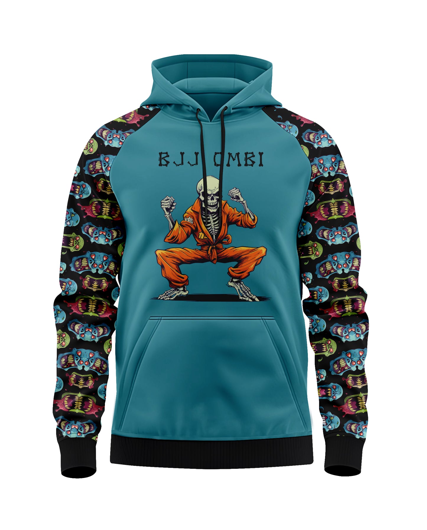 Jaguar Pro Gear – BJJ OMBI Pullover Sublimated 3D Animation Hoodie | Unisex Kids & Adults