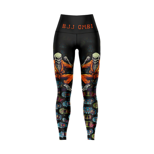 BJJ OMBI - Premium Leggies For Men Women Workout Yoga And Casual