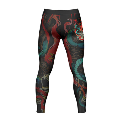 Mat Slayer - Premium Compression Pant Unisex Workout Yoga And Casual