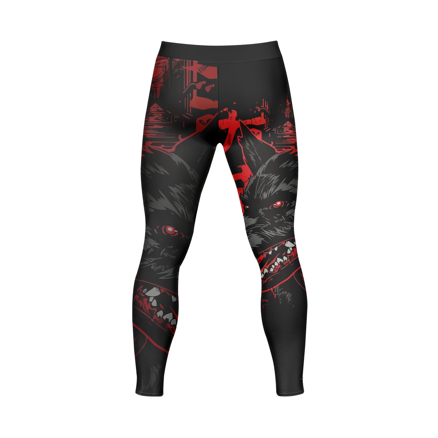 THE WOLF - Premium Compression Pant Unisex Workout Yoga And Casual