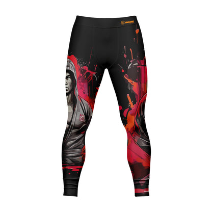 JIUJITSU IS MY TRIBE - Premium Compression Pant Unisex Workout Yoga And Casual