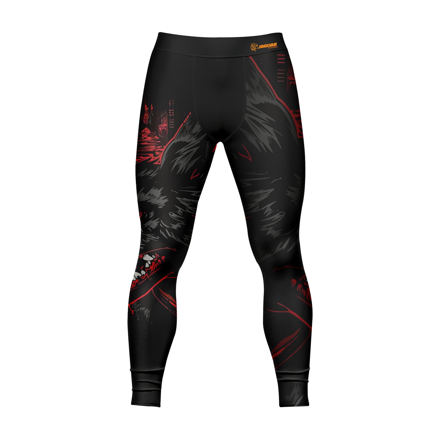 THE WOLF - Premium Compression Pant Unisex Workout Yoga And Casual