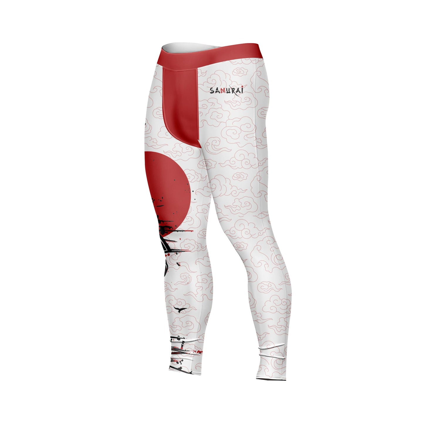Zazuzu Samurai - Premium Compression Pant Unisex Workout Yoga And Casual