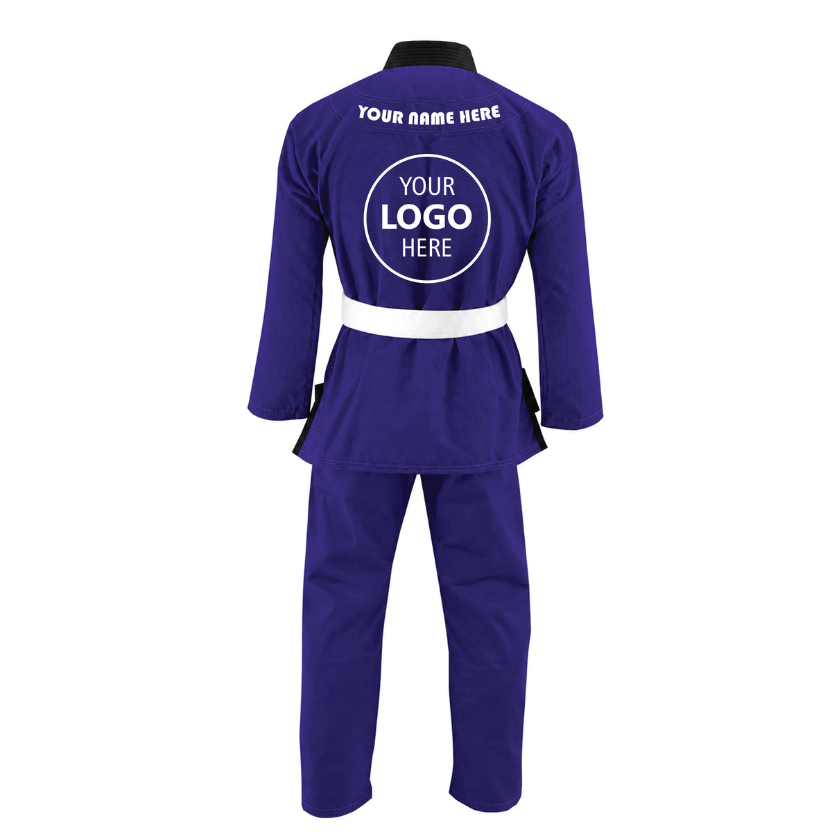 Jaguar Pro Gear Royal Series - Custom Name and Logo – Antique Purple Color Brazilian Jiu-Jitsu BJJ Gi
