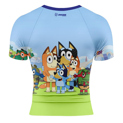 Bluey Bingo - Premium Sublimated Rashguard Kids Adults Unisex