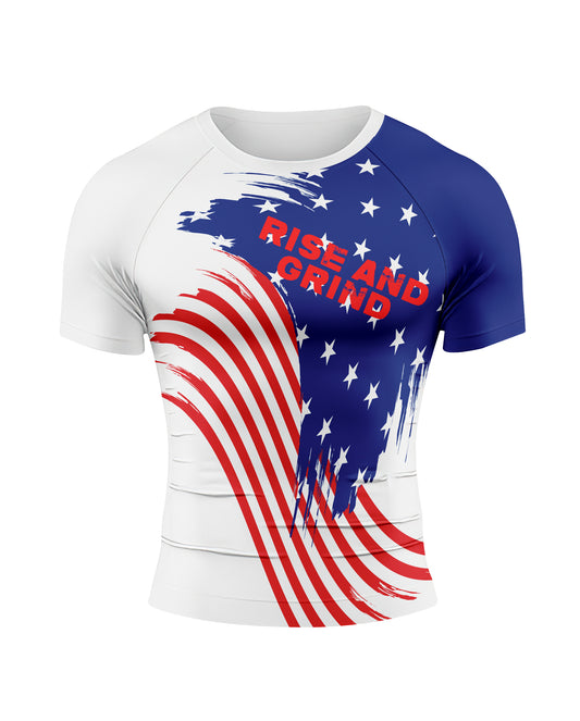 Jaguar Pro Gear Rise and Grind Premium Sublimated Rashguard Kids Adults Unisex