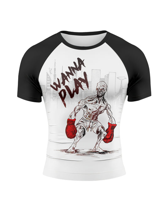 Jaguar Pro Gear Wanna Play Premium Sublimated Rashguard Kids Adults Unisex