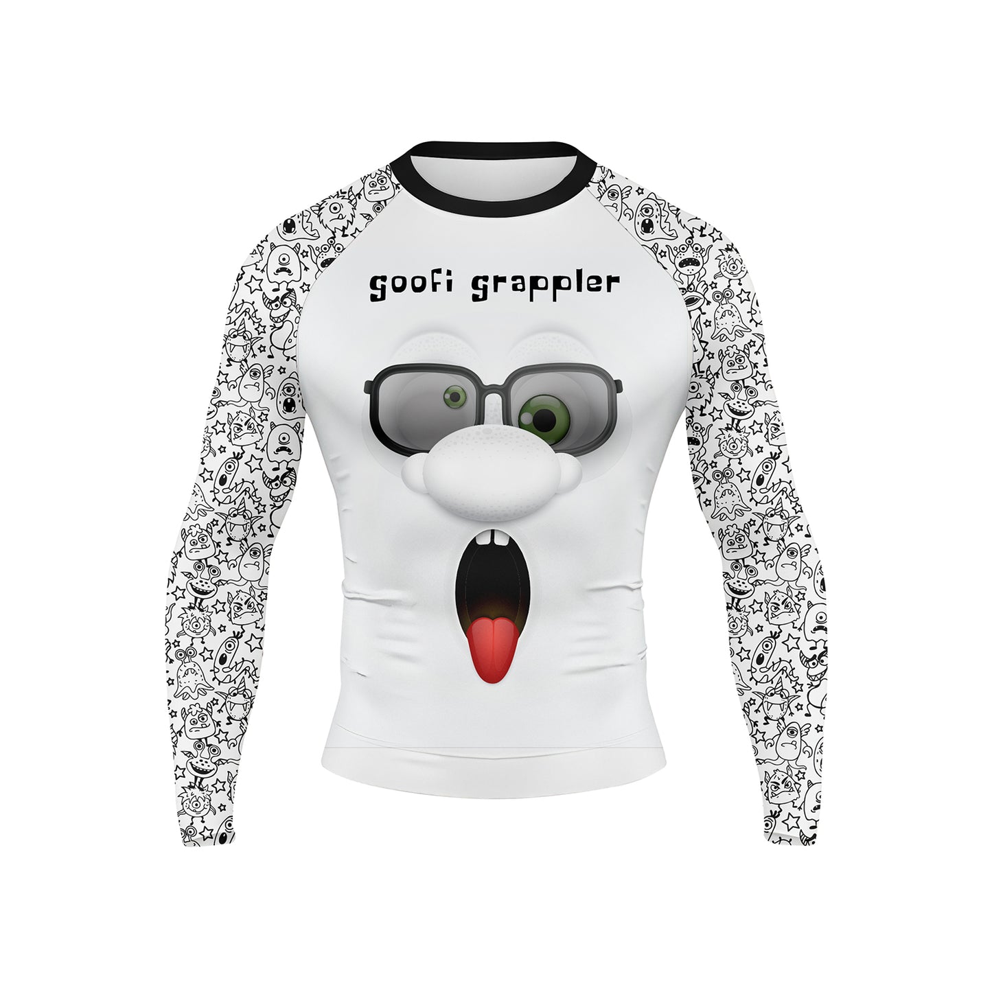 Goofi Grappler - Premium Sublimated Rashguard Kids Adults Unisex