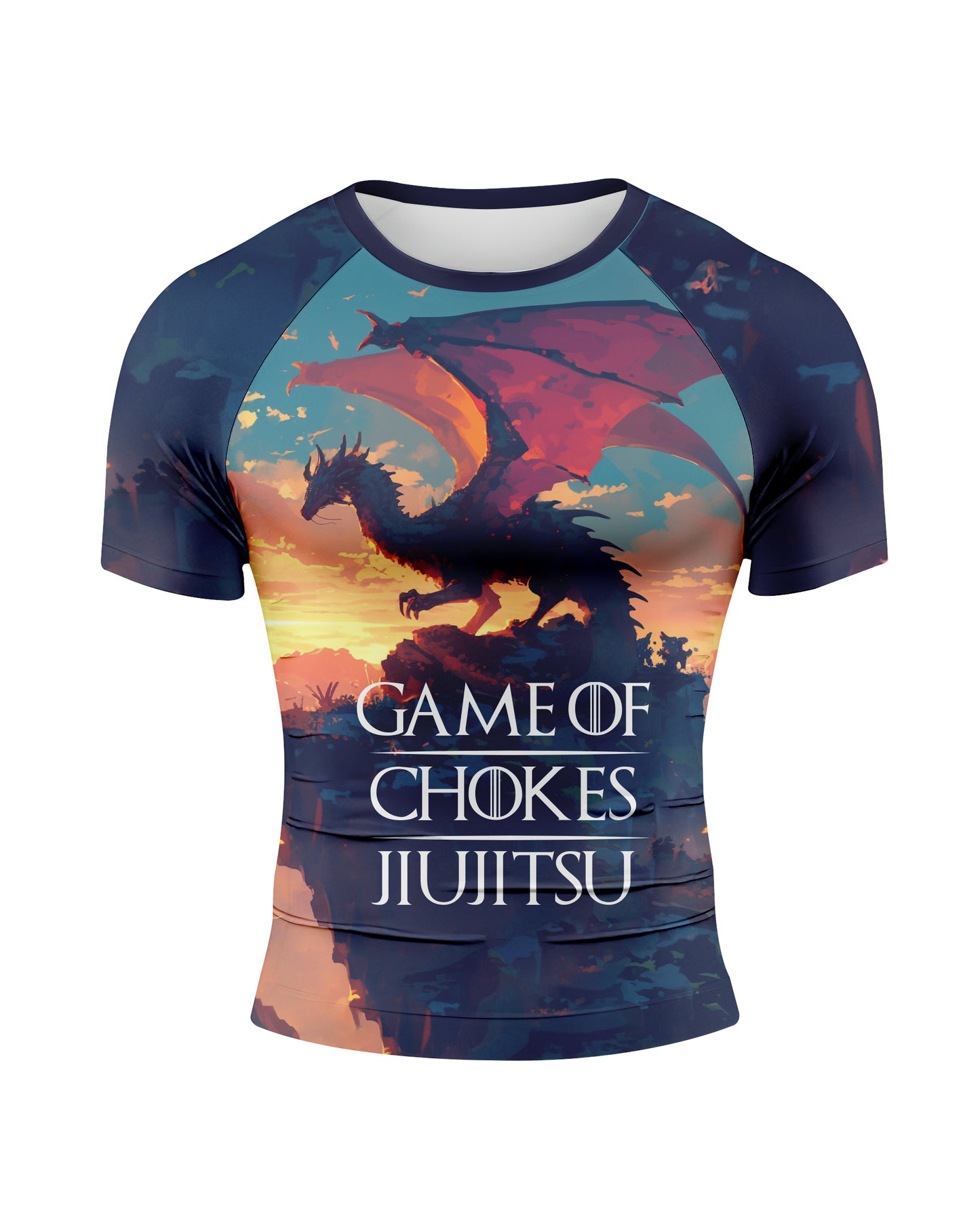 Jaguar Pro Gear Game of Chokes Premium Sublimated Rashguard Kids Adults Unisex
