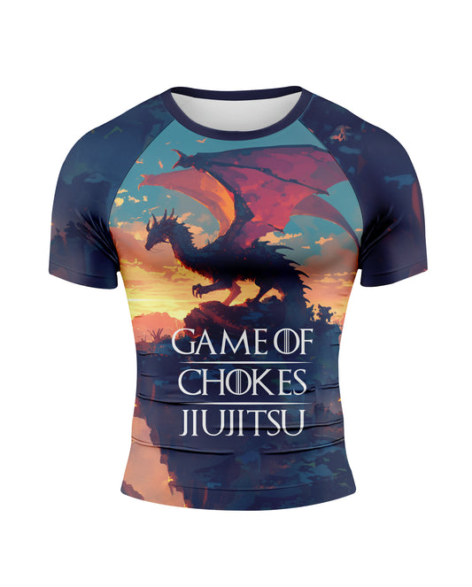 Jaguar Pro Gear Game of Chokes Premium Sublimated Rashguard Kids Adults Unisex