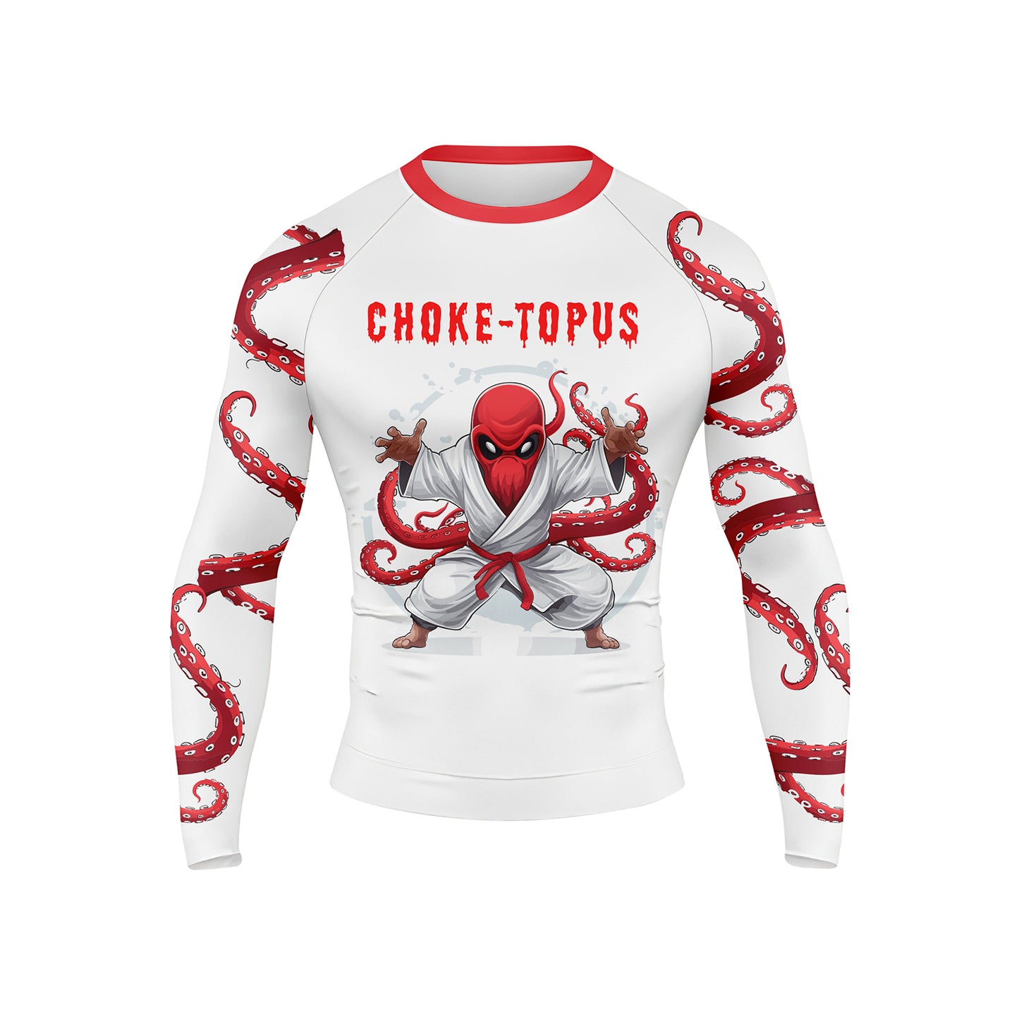 CHOKETOPUS - Premium Sublimated Rashguard Kids Adults Unisex