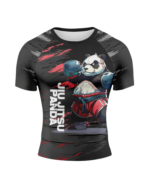 Jaguar Pro Gear Jiu Jitsu Panda Premium Sublimated Rashguard Kids Adults Unisex