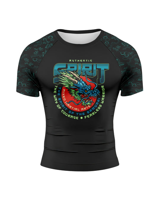 Jaguar Pro Gear The Spirit of The Samurai Premium Sublimated Rashguard Kids Adults Unisex