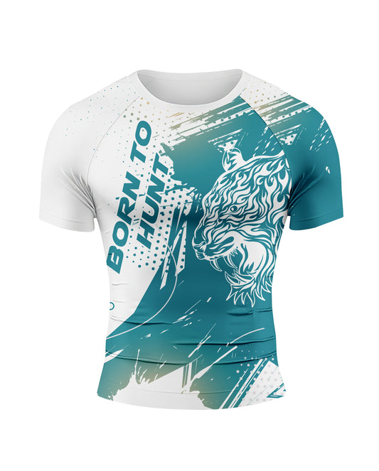 Jaguar Pro Gear Born to Hunt Premium Sublimated Rashguard Kids Adults Unisex