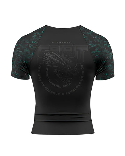 Jaguar Pro Gear The Spirit of The Samurai Premium Sublimated Rashguard Kids Adults Unisex