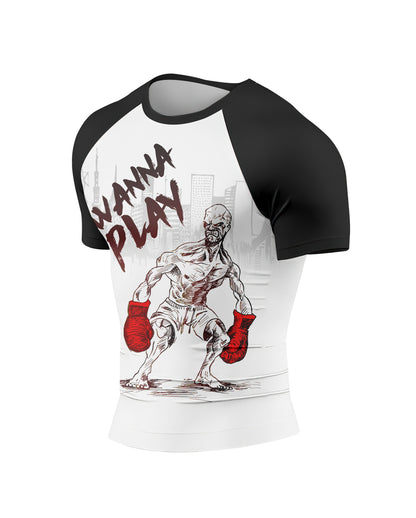 Jaguar Pro Gear Wanna Play Premium Sublimated Rashguard Kids Adults Unisex