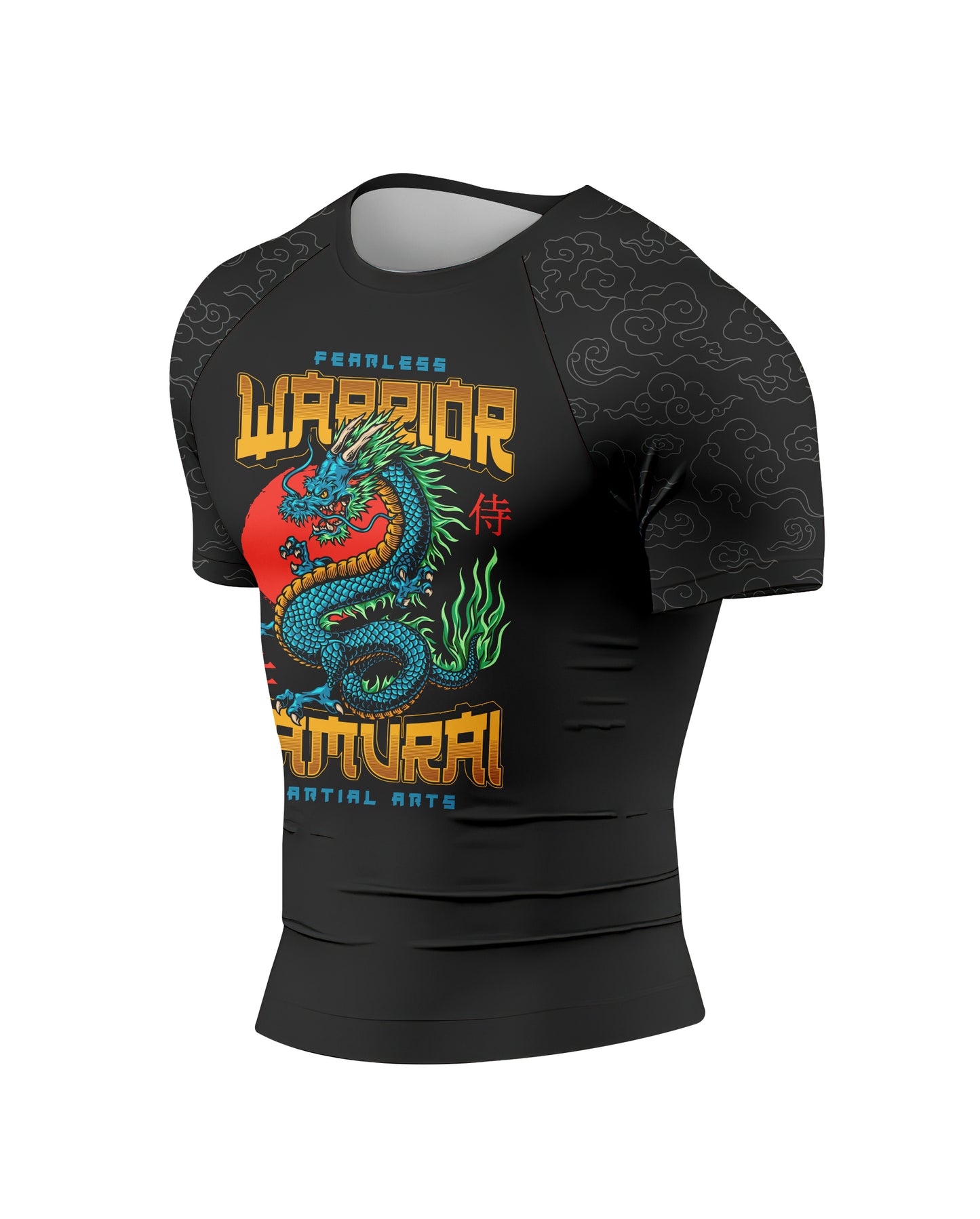Jaguar Pro Gear Warrior Samurai Martial Arts Premium Sublimated Rashguard Kids Adults Unisex (Copy)