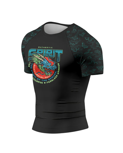 Jaguar Pro Gear The Spirit of The Samurai Premium Sublimated Rashguard Kids Adults Unisex