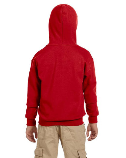 G186B Gildan Youth Heavy Blend™ Full-Zip Hooded Sweatshirt