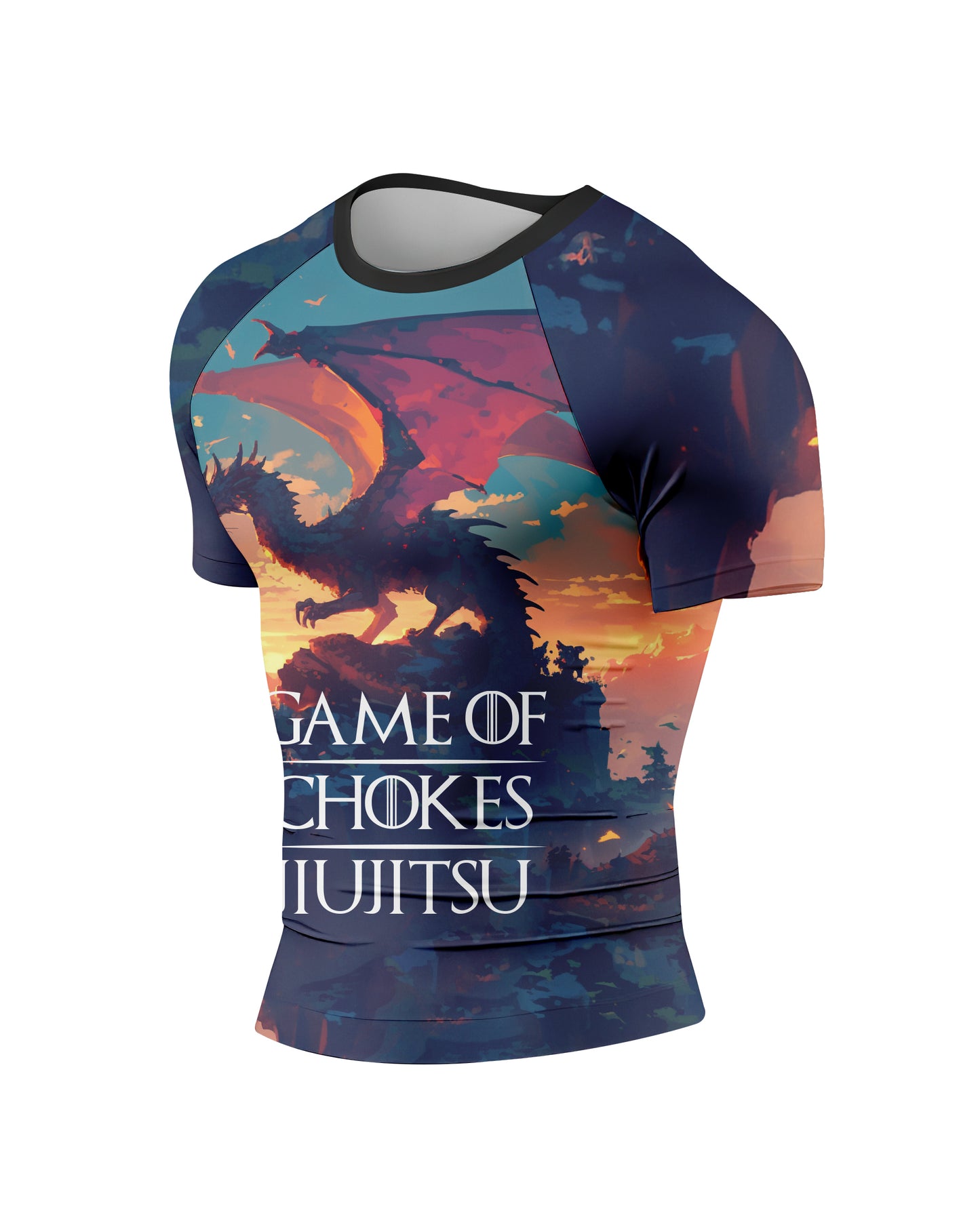 Jaguar Pro Gear Game of Chokes Premium Sublimated Rashguard Kids Adults Unisex