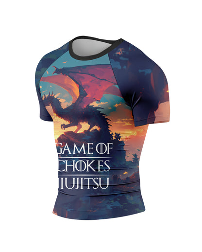 Jaguar Pro Gear Game of Chokes Premium Sublimated Rashguard Kids Adults Unisex