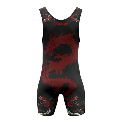 DRAGON - Premium Wrestling & BJJ Singlet Kids Adults Unisex