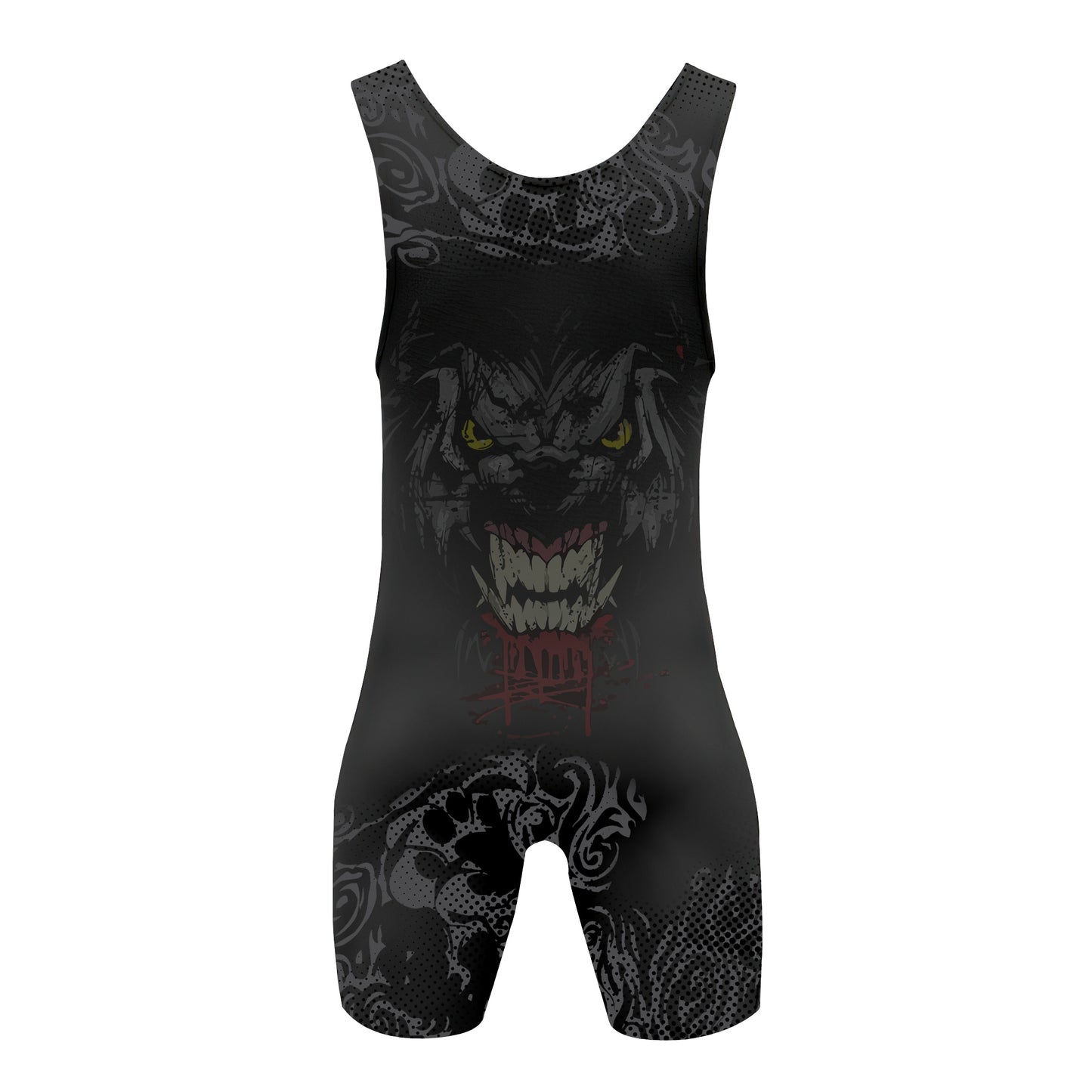 LYCAN - Premium Wrestling & BJJ Singlet Kids Adults Unisex