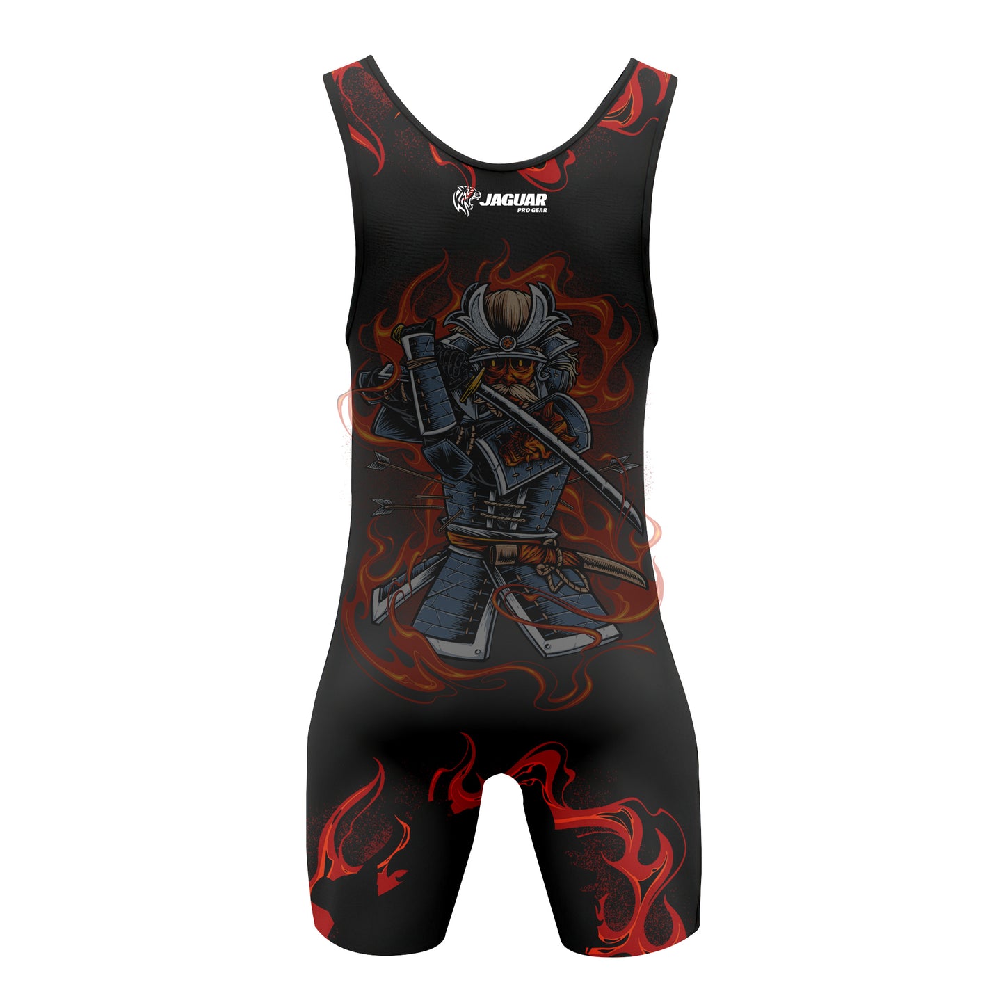 SAMURAI - Premium Wrestling & BJJ Singlet Kids Adults Unisex