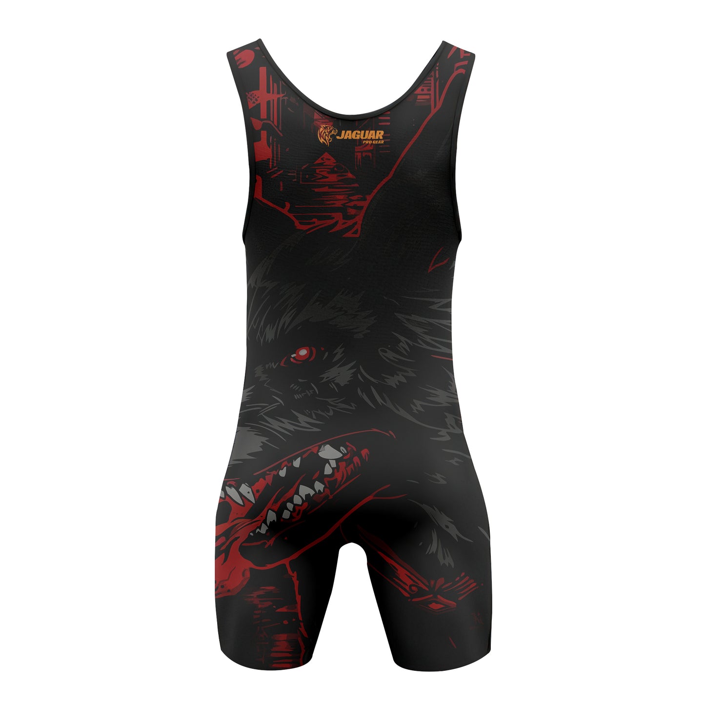 THE WOLF - Premium Wrestling & BJJ Singlet Kids Adults Unisex