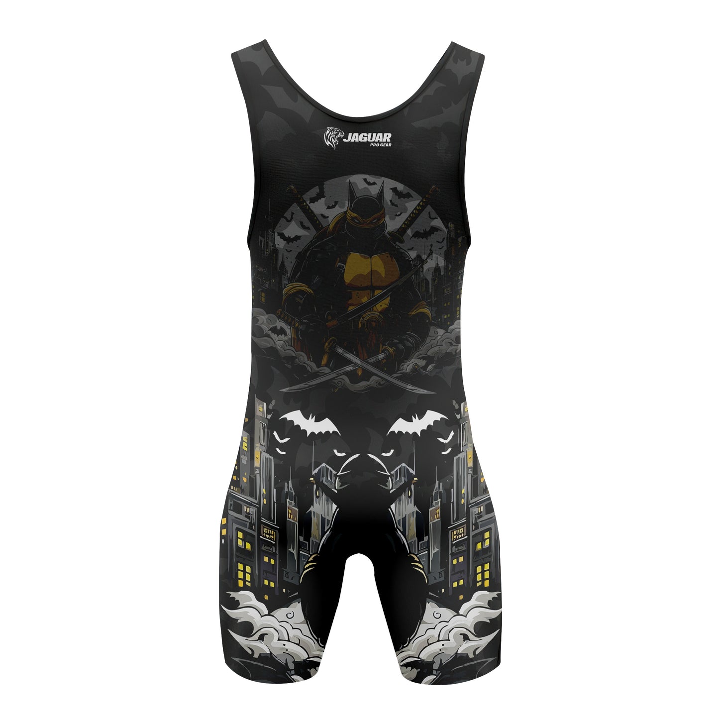 Turtle Batman - Premium Wrestling & BJJ Singlet Kids Adults Unisex