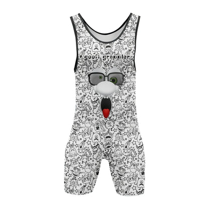 GOOFI GRAPPLER - Premium Wrestling & BJJ Singlet Kids Adults Unisex