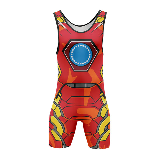 GAME COSPLAY - Premium Wrestling & BJJ Singlet Kids Adults Unisex