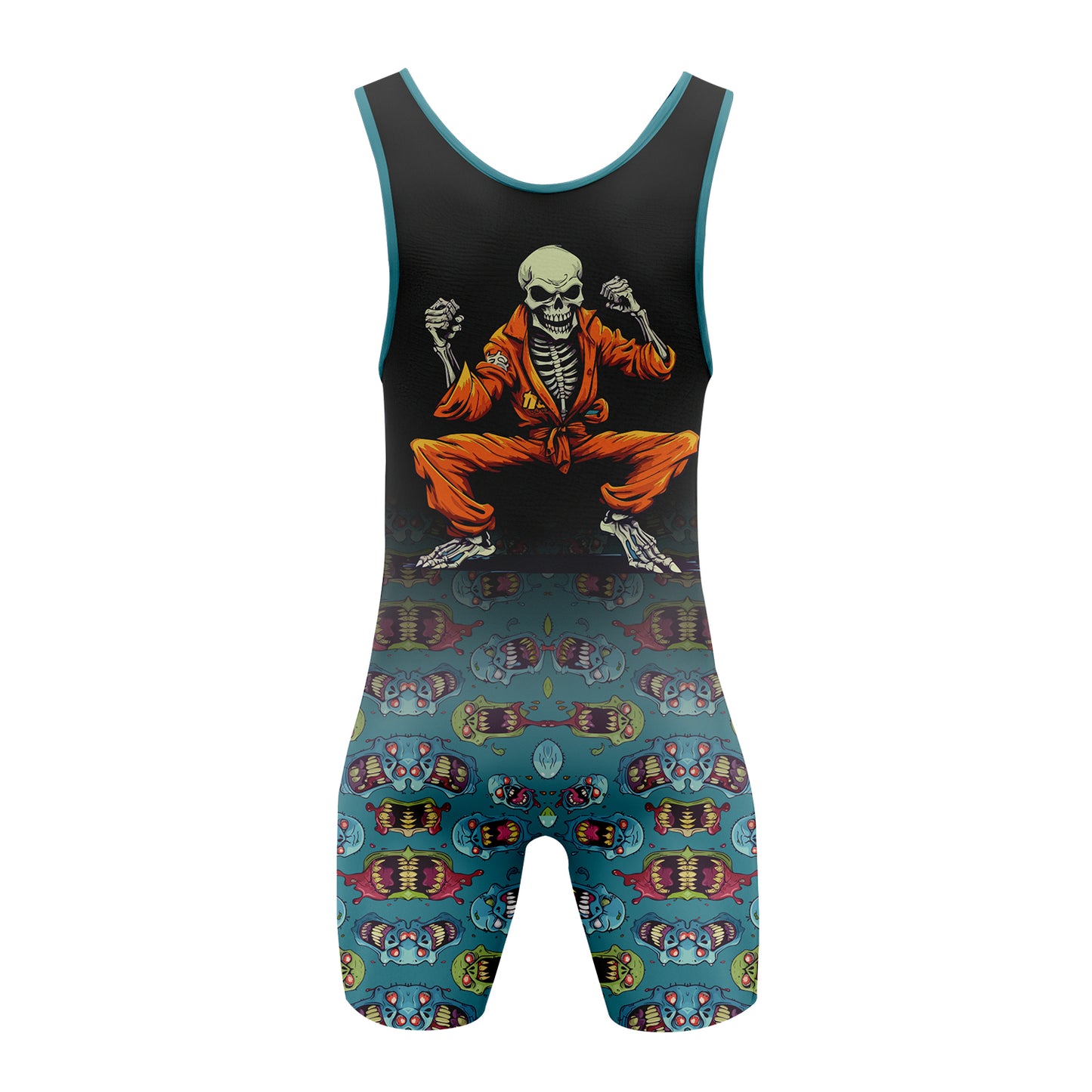 BJJ OMBI - Premium Wrestling & BJJ Singlet Kids Adults Unisex