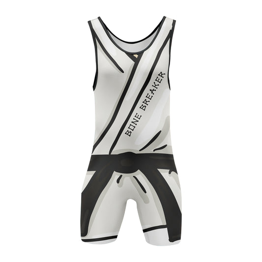 BONE BREAKER - Premium Wrestling & BJJ Singlet Kids Adults Unisex