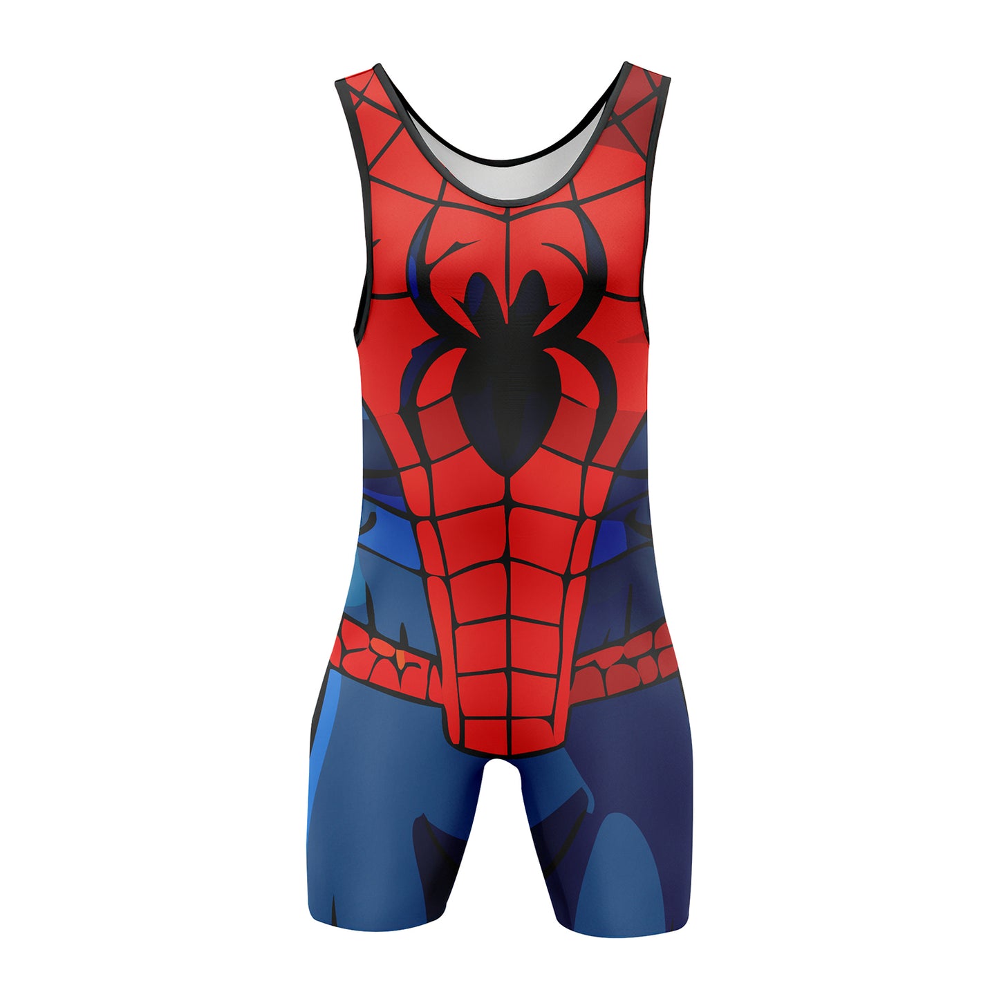 THE SPIDER - Premium Wrestling & BJJ Singlet Kids Adults Unisex