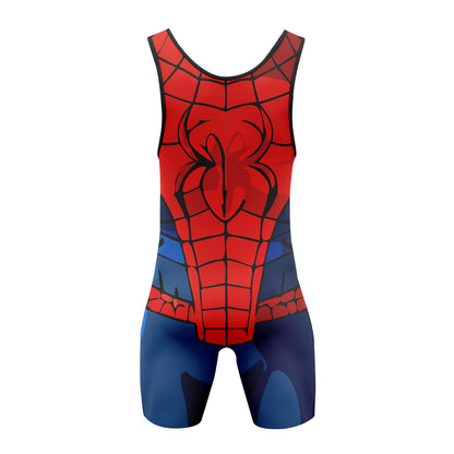 THE SPIDER - Premium Wrestling & BJJ Singlet Kids Adults Unisex