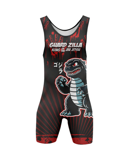 Guard Zilla - Premium Wrestling & BJJ Singlet Kids Adults Unisex