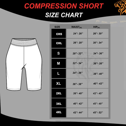 JAGUAR - Premium Sublimated Compression Short Unisex