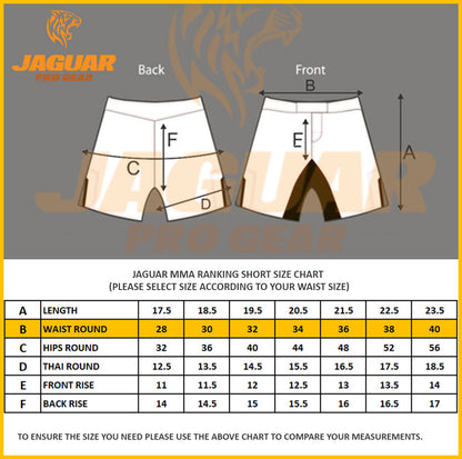 Elite Ranking - MMA BJJ Rank Short For Mixed Martial Arts Boxing Muay Thai Training & Fight