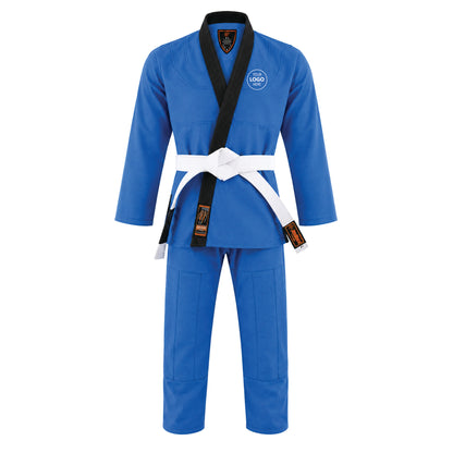 Jaguar Pro Gear Royal Series - Custom Name and Logo – Antique Sky Blue Color Brazilian Jiu-Jitsu BJJ Gi