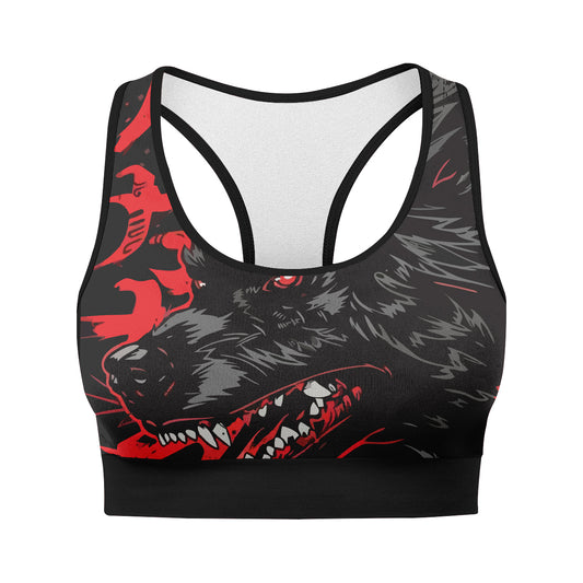 The Wolf - Premium Sports Bra For Girls & Women